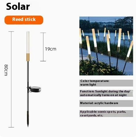Solar Firefly Outdoor Garden Lamp