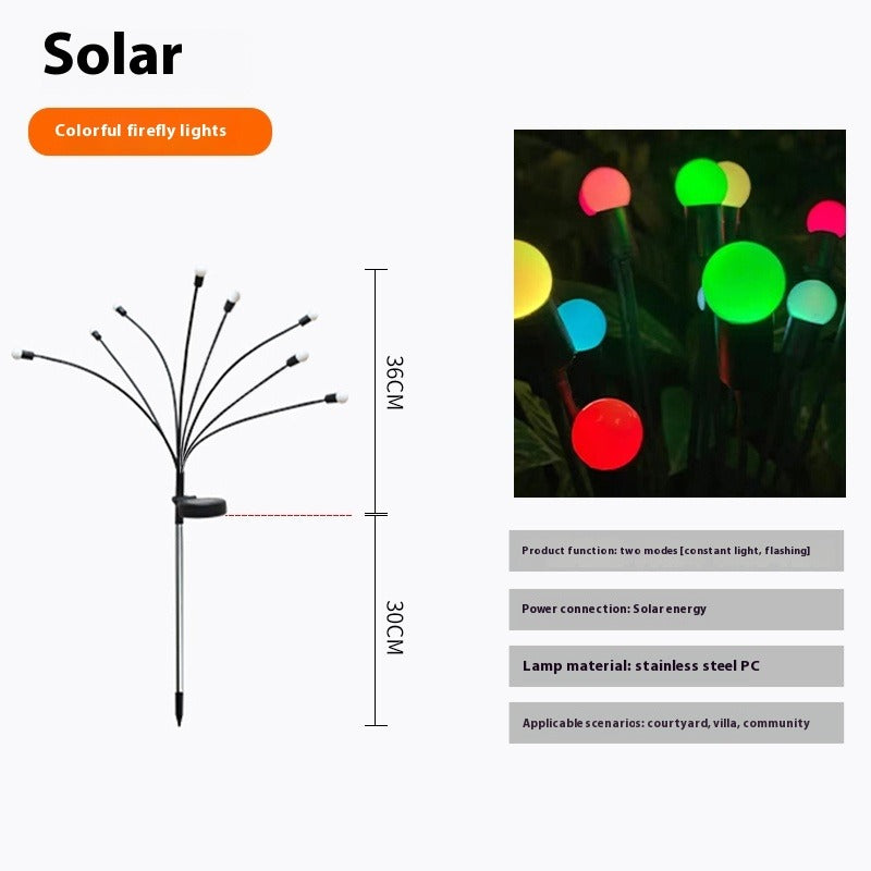 Solar Firefly Outdoor Garden Lamp