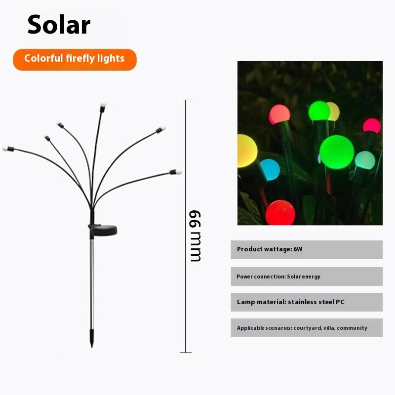 Solar Firefly Outdoor Garden Lamp