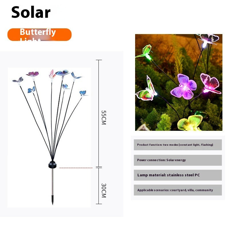 Solar Firefly Outdoor Garden Lamp