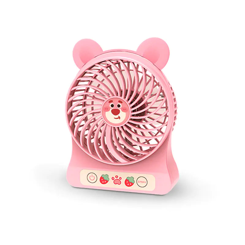 Mini Rechargeable USB Desk Fan for Dorms and Offices