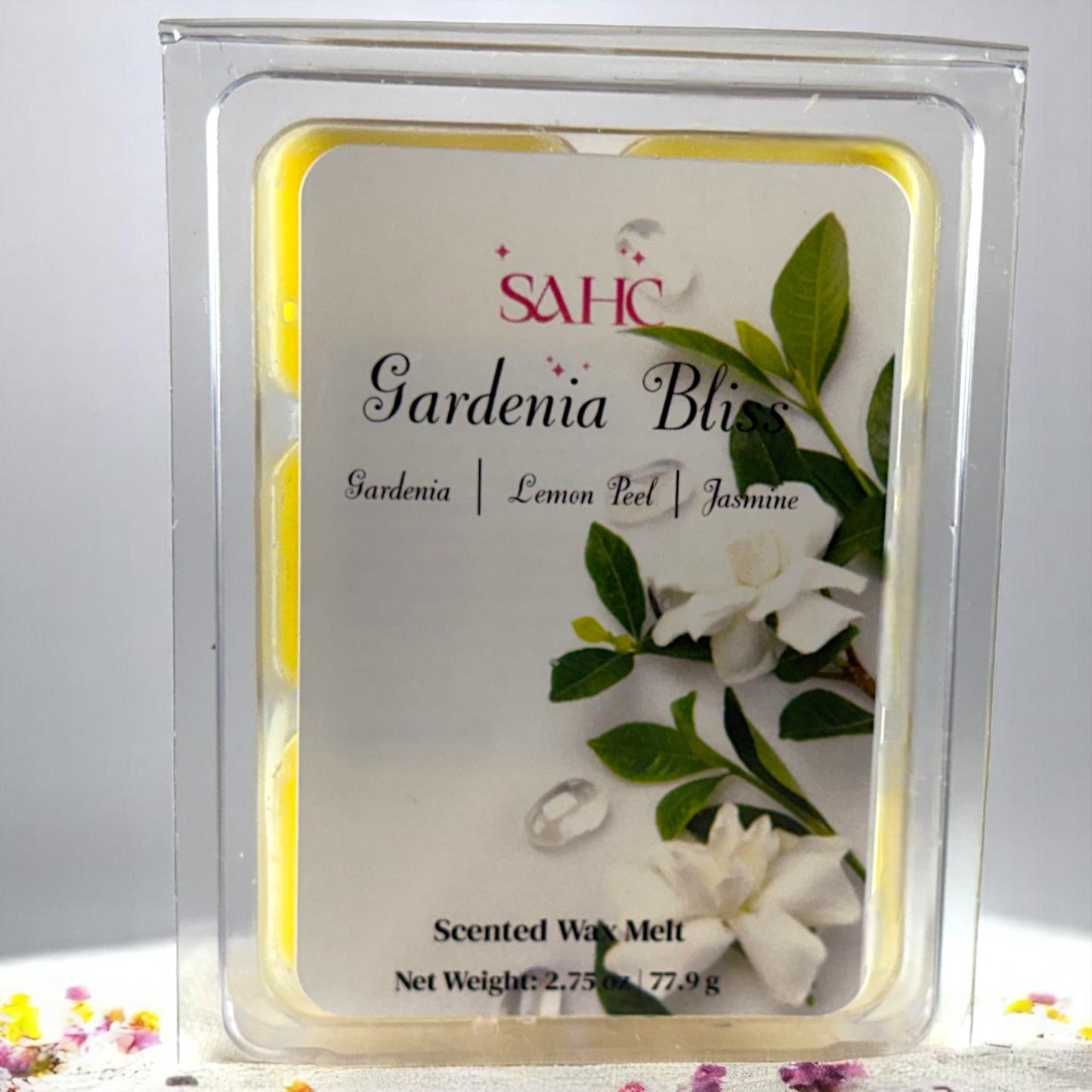 Gardenia and Jasmine Scented Wax Melt