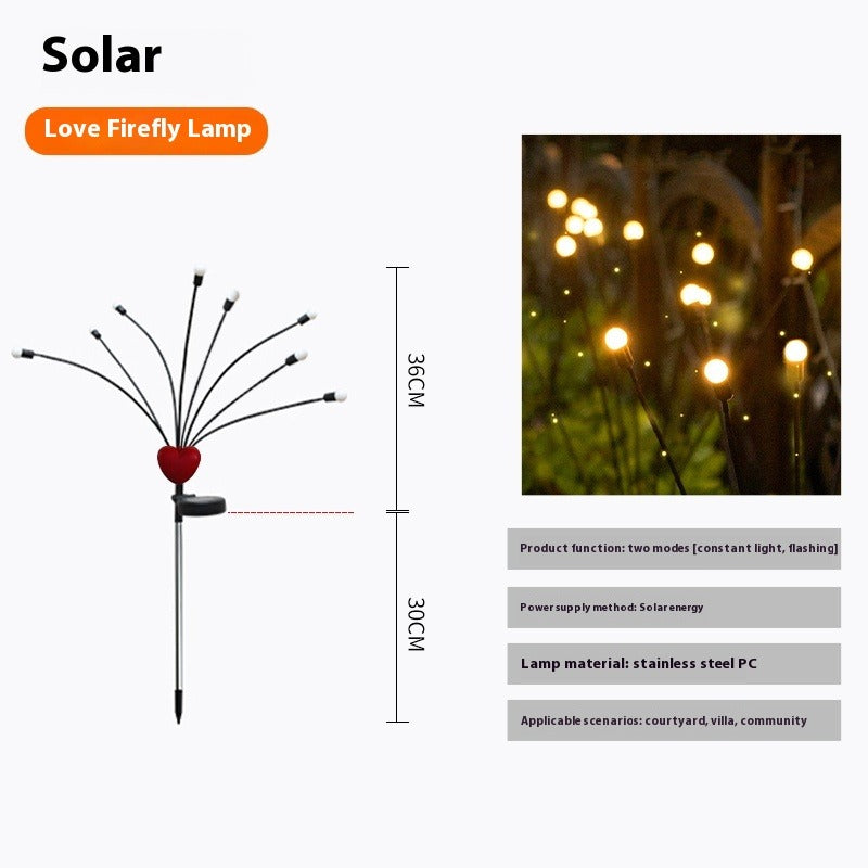 Solar Firefly Outdoor Garden Lamp